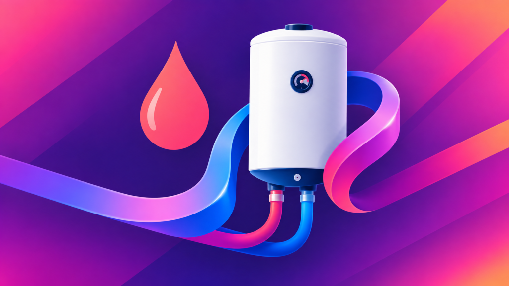 Engineer performing water heater maintenance Swansea homeowners trust for their hot water cylinder